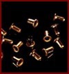 LCT9043 Large Hollow Eyelets x 20